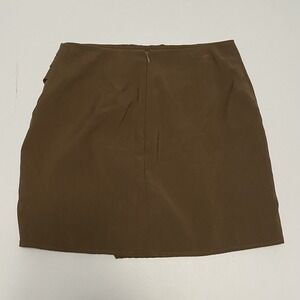 Women's Brown Mini Skirt S Office Siren Indie Sleaze Capsule